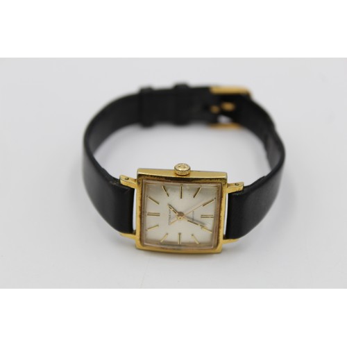 67 - Vintage Ladies ETERNAMATIC Sahida Gold Tone WRISTWATCH Automatic WORKING
