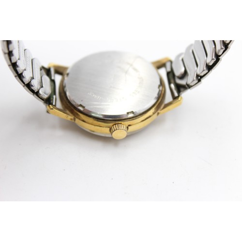 77 - 3 x Vintage Gents Gold Tone WRISTWATCHES Hand-Wind / Automatic WORKING Inc. Oris