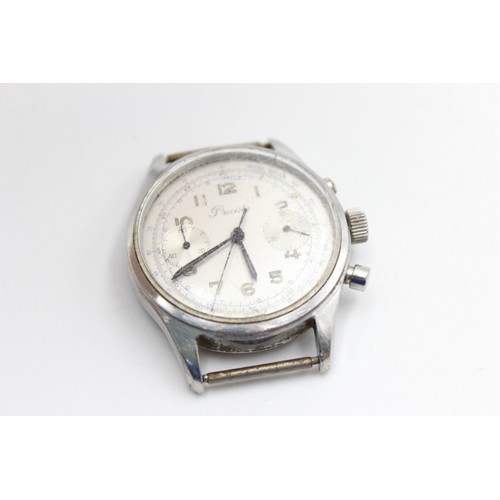 92 - Vintage Gents PRECISTA Chronograph WRISTWATCH HEAD Hand-Wind