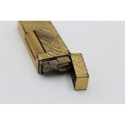 101 - Vintage DUNHILL Gold Plate Rolagas Cigarette LIGHTER (76g)