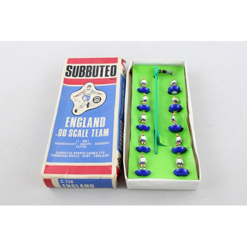 153 - 2 x Vintage SUBBUTEO HW 00 Scale Players Inc. 21 Leeds & C.138 England