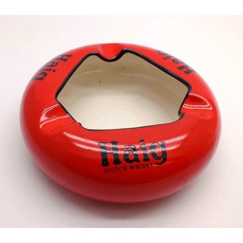 292 - VINTAGE CARLTONWARE HAIG WHISKY ASHTRAY AND COALPORT MR PUNCH SHAVING MUG