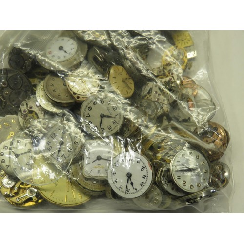 169 - COLLECTION OF WATCH PARTS