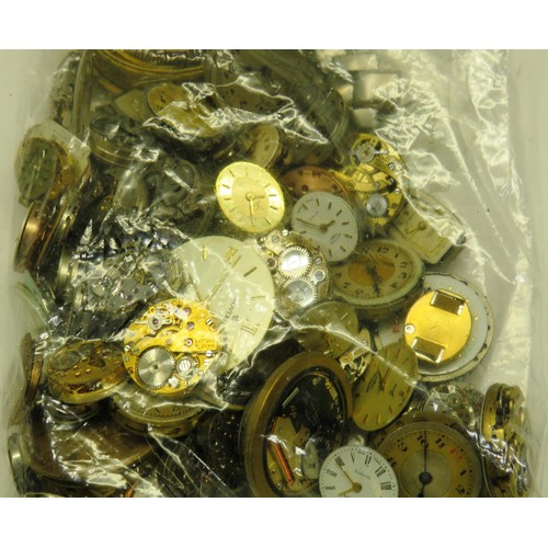 169 - COLLECTION OF WATCH PARTS