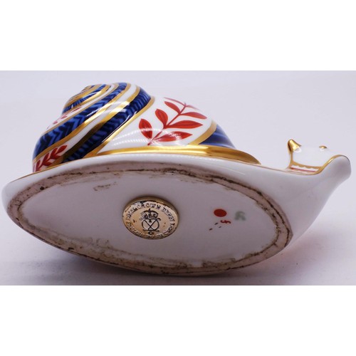 172 - ROYAL CROWN DERBY SNAIL