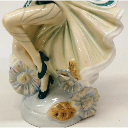 205 - BOXED ROYAL DOULTON BUTTERFLY LADIES HOLLY BLUE LIMITED EDITION 30/100