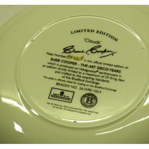 192 - WEDGEWOOD SUSIE COOPER LIMITED EDITION PLATE