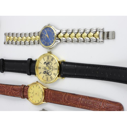 296 - TEN ASSORTED GENTS WATCHES