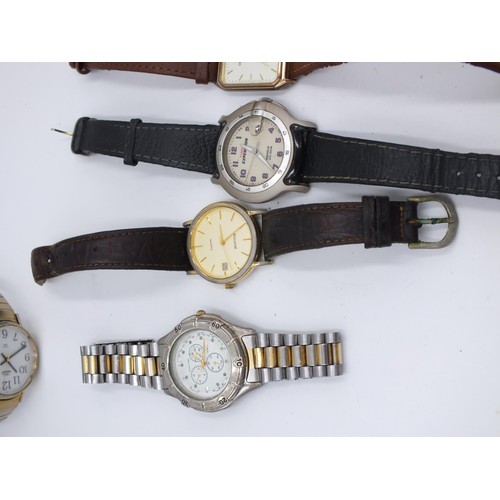 298 - TEN MENS ASSORTED WATCHES