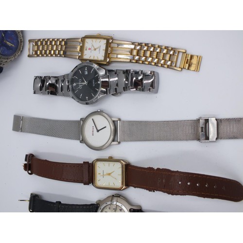 298 - TEN MENS ASSORTED WATCHES