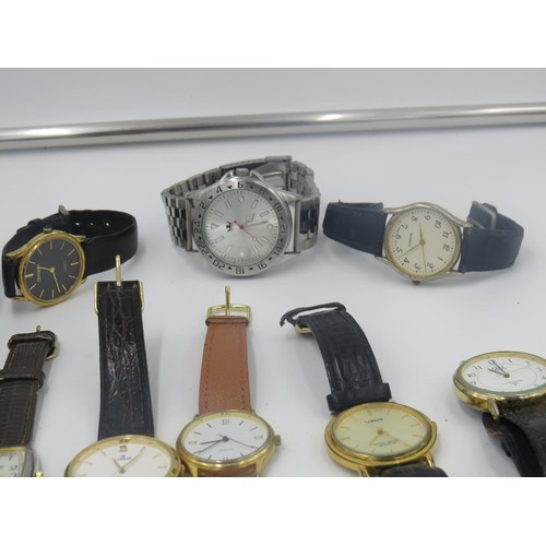 299 - TEN ASSORTED GENTS WATCHES