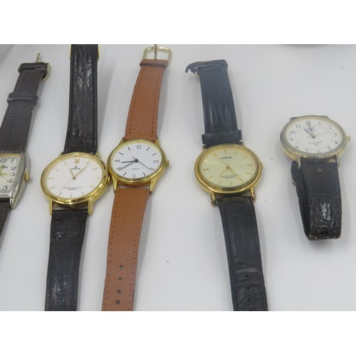 299 - TEN ASSORTED GENTS WATCHES