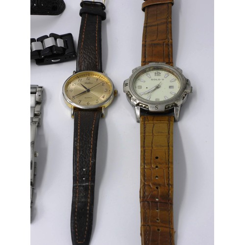 371 - 10x ASSORTED MENS WATCHES