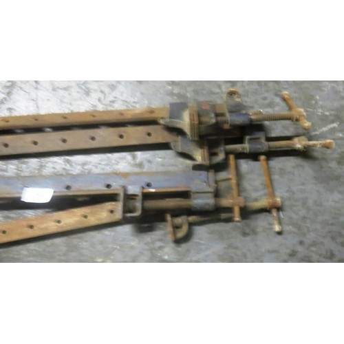 546 - FOUR SASH CLAMPS