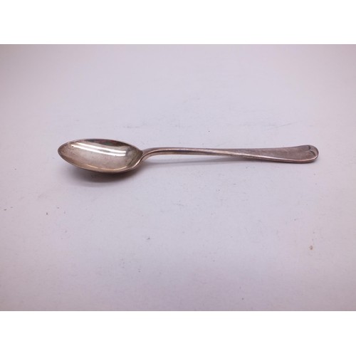 151A - 12x LONDON HALLMARKED 1937 SILVER SPOONS THE GOLDSMITHS AND SILVERSMITHS COMPANY IN ORIGINAL BOX-204... 