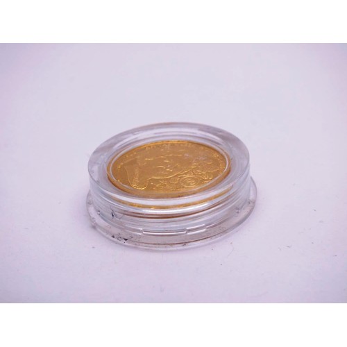 455 - GUERNSEY 24CT £25 QUARTER OUNCE- 7.77G