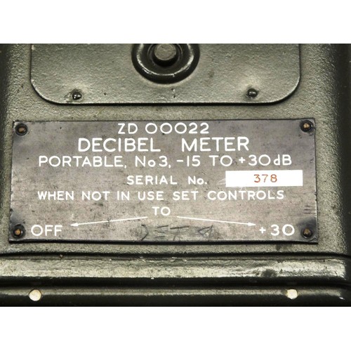 386 - WW2 DECIBEL METER