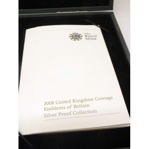 445 - 2008 SILVER PROOF COIN SET