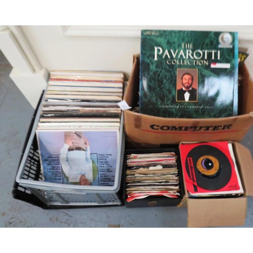 375 - JOB LOT OF LP'S AND SINGLES