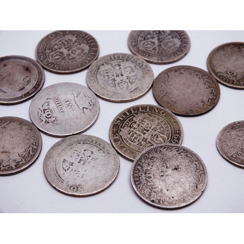 449 - VICTORIAN SHILLINGS 11 SIXPENCE 1829 59g