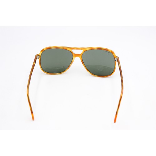 21 - Classic Vintage BAUSCH & LOMB RAY-BAN Tortoiseshell Effect Oversize SUNGLASSES