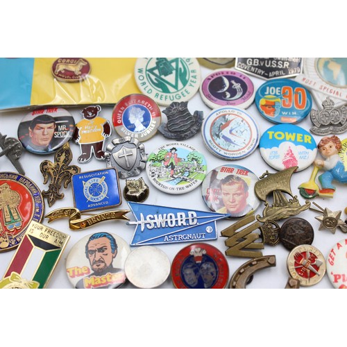 27 - 50 x Antique & Vintage BADGES Includes Enamel, Advertising, Awards, Clubs Etc