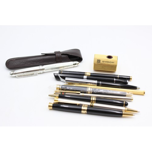 41 - 10 x Assorted PRESENTATION PENS Includes Vintage, Givenchy, Balmain, Ballpoints Etc