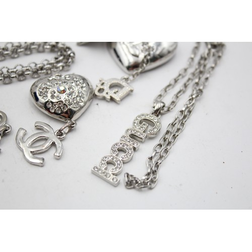 63 - 10 x Contemporary Fashion JEWELLERY Sets inc. Statement, Silver Tone, Rhinestone