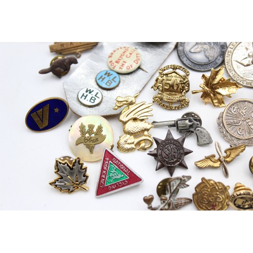 99 - 50 x Antique / Vintage BADGES Inc Enamel, Advertising, Awards, Clubs Etc