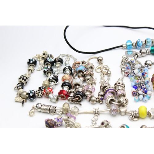 141 - 20 x Retro Fashion JEWELLERY inc. Silver Tone, Glass, Rhinestones, Enamel, Heart