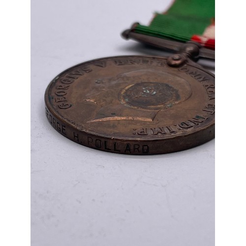 579 - MERCANTILE WW1 MARINE MEDAL