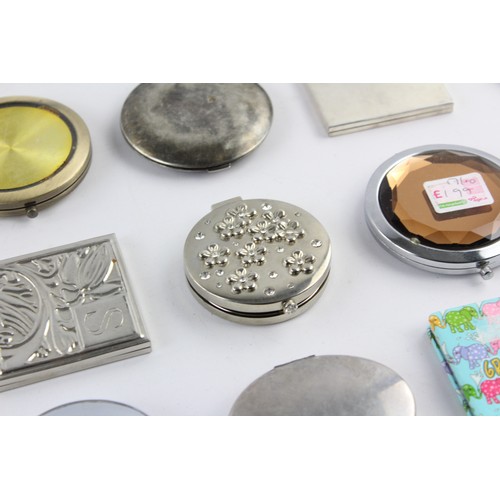 80 - 50 x Assorted Vintage Ladies Vanity Handbag MIRRORS Inc Vintage, Silver Plate