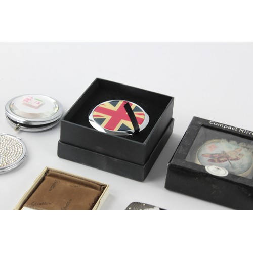 80 - 50 x Assorted Vintage Ladies Vanity Handbag MIRRORS Inc Vintage, Silver Plate