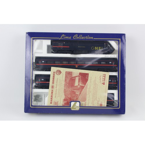 86 - Limited Edition Boxed LIMA Highland Cheiftain GNER Train Set L149624 OO Gauge