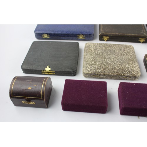 94 - 25 x Antique / Vintage SILVERWARE / Cutlery Boxes Ideal For Display