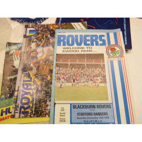 408 - OLD FOOTBALL PROGRAMMES AND MEMORABILIA