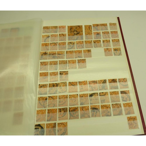 491 - GB GV 2D MINT AND USED SHADES STAMPS, POSTMARKS