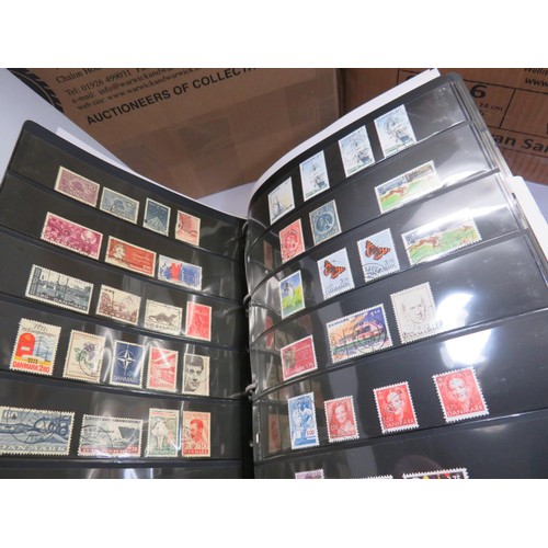 494 - 15 x ALL WORLD STAMP ALBUMS