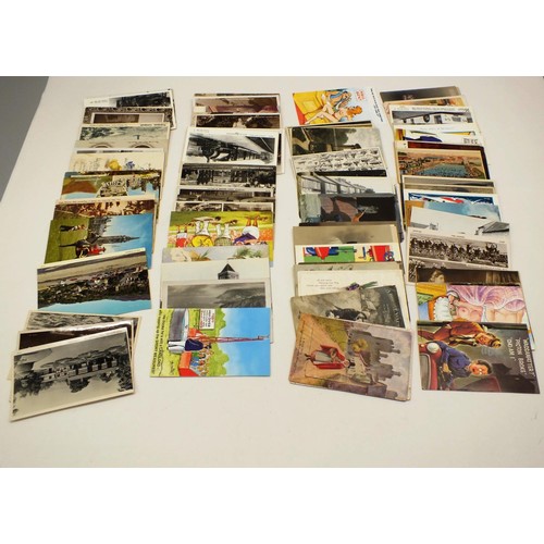 243 - 100 VARIOUS POSTCARDS