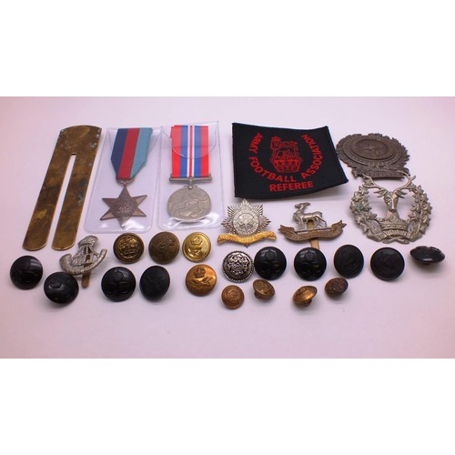 250 - MEDALS AND BADGES ETC