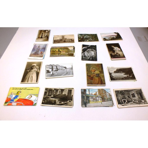 255 - 100 VARIOUS POSTCARDS