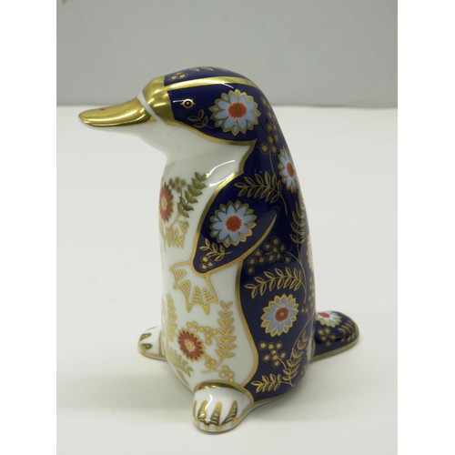 325 - ROYAL CROWN DERBY DUCK BILLED PLATYPUS