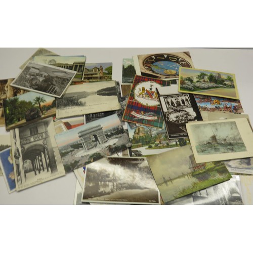 456 - COLLECTION OF TOPOGRAPHICAL POSTCARDS- 57 CARDS