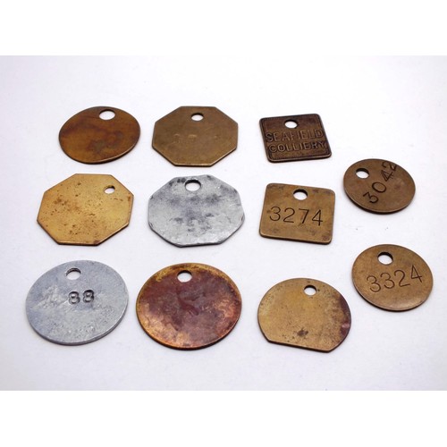 521 - PIT CHECKS AND TOKENS FROM VARIOUS COLLIERIES