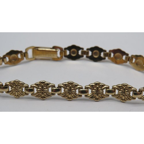 434 - 1/10 12ct ROLLED GOLD LADIES BRACELET 7