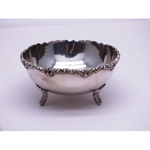 332 - VINTAGE SILVER DISH 120g