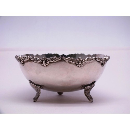 332 - VINTAGE SILVER DISH 120g