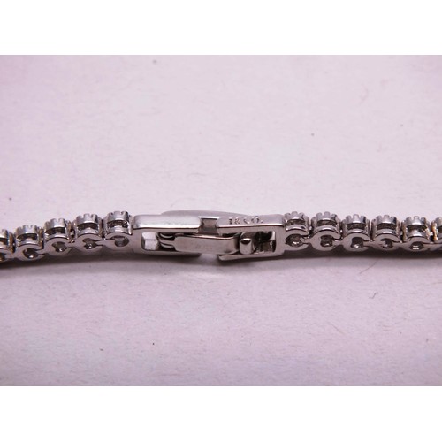 349 - WHITE METAL LADIES BRACELET