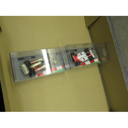 543 - BURAGO DIAMONDS 18 SCALE MERCEDES 500K AND BURAGO BUGATTI AND F1 '85 MACLAREN AND F1 '78 ARROWS