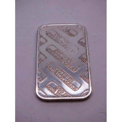 377 - SILVER 1OZ INGOT